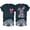 Navy, variant on Women's Happy Easter Shirt Bunny Ear Graphic V-Neck Tee Tops Easter Day Gifts