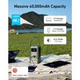 thumbnail image 2 of Central eléctrica Power Bank Anker de 60 000 mAh y 87 W con panel solar, 2 of 6
