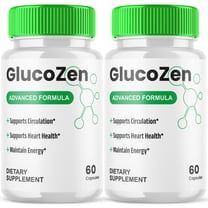 GlucoZen Blood Balance Support Pills Advanced Formula Vitamin Supplement Gluco Zen 120 Capsules