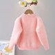 thumbnail image 4 of Cowsor Girl Printed Sweater, Girls Winter Sweaters Long Sleeve Knitted Warm Pullover Tops for Kids, 4 of 7