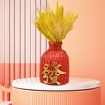 thumbnail image 2 of GROWTH TANK Vase à Fleurs Chinois Vase Décoratif Support de Pot de Fleurs Ornement Fleur en Résine Rouge, 2 of 8