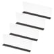 thumbnail image 1 of Uxcell 4 Pack Divisores de Estante para Closet, 11.1x1.6x4" Separador Magnético de Acrílico, 1 of 6