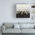 thumbnail image 2 of Trademark Fine Art Elisabeth Fredriksson  Charcoal Hexagons Canvas Wall Art, 2 of 4
