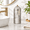 Black, variant on White Birdcage-Style Rotating Bathroom Counter Organizer for Toothbrushes and Makeup Brushes