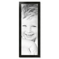 thumbnail image 2 of ArtToFrames 13" x 39" Honors Black with Silver Picture Frame, 13x39 inch Black Wood Poster Frame (WOM-5157), 2 of 7