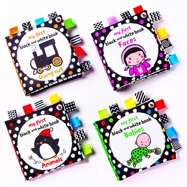 Book Soft Cloth Books Toddler Newborn Early Learning Develop Cognize Reading English Book Toys Infant Quiet Book For Kids heqiyong LED