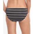 thumbnail image 2 of LAUREN RALPH LAUREN Women's Black Striped Stretch LINED Full Coverage Ring Dylan Swimsuit Bottom 10, 2 of 3