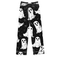 thumbnail image 4 of Bzhegqhd Women's Halloween Printed Pajama Set Long Sleeve Top and Shorts Cotton Comfortable PJS Loungewear for Sleepover Party Nightwear Home Clothing Gift Idea, 4 of 4