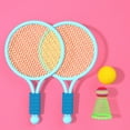 thumbnail image 2 of EeaseCA 1 Set Kids Badminton Racket Training Outdoor Sports Leisure Toys Badminton Set, 2 of 8