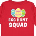 thumbnail image 4 of Inktastic Egg Hunt Squad with Easter Eggs Boys or Girls Long Sleeve Toddler T-Shirt, 4 of 5