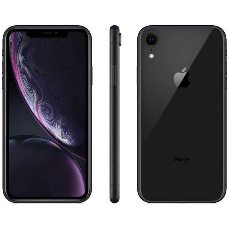 Apple iPhone XR 128GB Black, AT&T Locked, Pre-Owned - Walmart.com