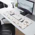 thumbnail image 2 of Long Mouse Pads for Desk,Cartoon Unicorn Horn Flower Rainbow Butterfly Desk Mats on Top Of Desks, Desk Mouse Pad Extra Large with 3mm Non-Slip Base and Stitched Edge for Gaming,Work,Home 31.5"x11.8", 2 of 5