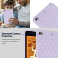 thumbnail image 7 of Allytech Case for 7.9 inch Apple iPad mini 4/5, Slim Luxury Diamond Pattern [Camera Protection] Shockproof Soft TPU Back Case Compatible with iPad mini 4/5 - Purple, 7 of 7