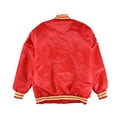 thumbnail image 3 of STARTER Manteau Universitaire pour Hommes Atlanta Hawks, Rouge, XXX-Grand, 3 of 3