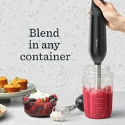 Vitamix 2-Speed Immersion Blender + Whisk Attachment, Black