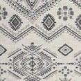 thumbnail image 3 of 2' x 4' Polypropylene Ivory or Grey Area Rug, 3 of 4