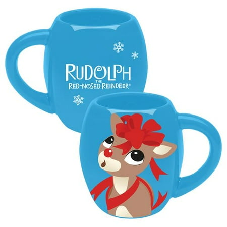 Ronbow Oval Ceramic - Vandor LLC Rudolph Ceramic Oval Coffee Mug
