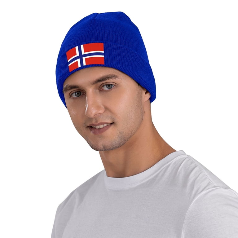 Flag Beanie Hat Winter Warm Knitted Ski Cap Stretchy Unisex Fashion Beanies Iran Flag Knit Hat Soft Classic Stretchy Ski Beanie Cap  main image 4