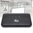 thumbnail image 3 of Point d'Accès Mobile 5G, Charge USB C Haute Vitesse WiFi Portable Hotspot WIFI6 2.4GHz 5.8GHz pour Extérieur, 3 of 7