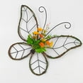 thumbnail image 3 of Outdoor Spring Decorations Butterfly Shaped Wreath Artificial Floral Wreaths for Front Door Window Home Decor, 3 of 5