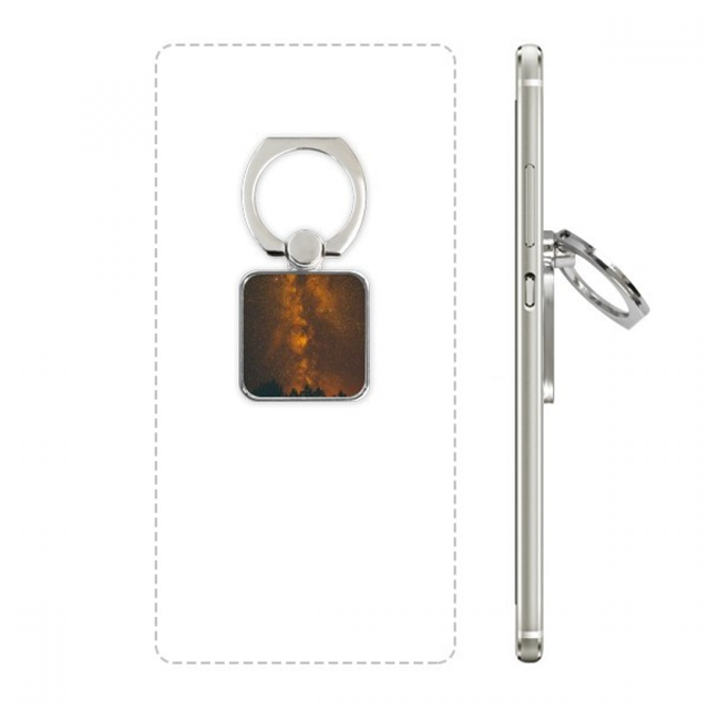 support de support de support de support de Cellule Carrée de Brouillard de Ciel Sombre orange support Universel