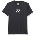 thumbnail image 2 of Billabong boys Loose Fit Short Sleeve Rashguard Rash Guard Shirt, All Day Wave Black, Large US, 2 of 3