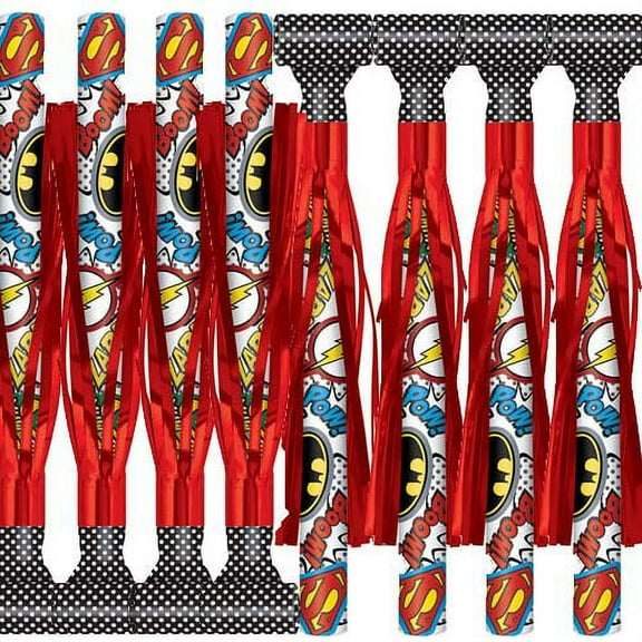 Justice League 'Heroes Unite' Blowouts / Favors (8ct)