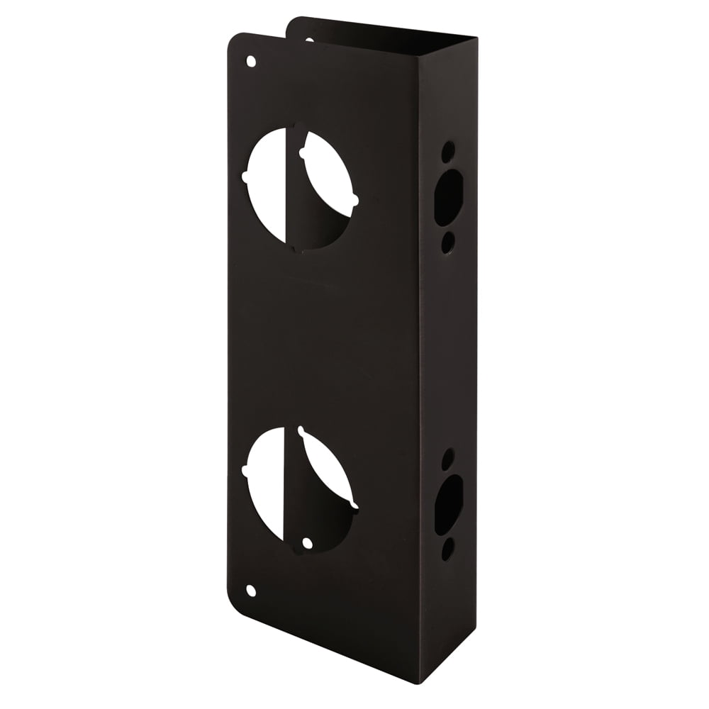 Lock and Door Reinforcer, 51/2 in., 23/8 in. x 13/4 in., Classic Bronze