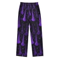 thumbnail image 2 of Boy's Pajama Pants Boys' Long Sleep Pants Children's Pajama Pants Loose Fitting Pajama Pants are Convenient to Put on and Take off M Halloween Purple Hat, 2 of 9