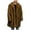 Brown B, variant on Paiwinds Men's Warm Long Faux Fur Coat, Winter Solid Turn-Down Collar Outerwear. Extended Length for Enhanced Coverage and Style, Ideal for Braving the Winter Elements