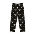 thumbnail image 6 of Daiia Western Cowboy Men's Sleep Pant with Pockets and Drawstring,Pajama Pants-Medium, 6 of 9