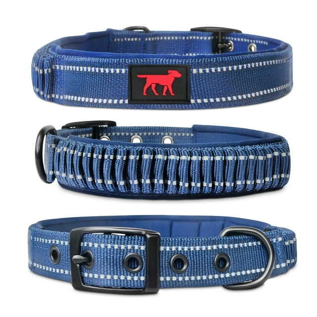 Collar para perro Tuff Pupper, resistente, con mango de nailon balístico