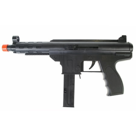 250 FPS - Dark Ops Airsoft Spring Mini Tec9 Tactical Airsoft Gun Rifle + 6mm (Best Tactical Rimfire Rifle)