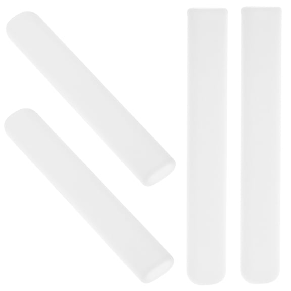 LOLIPPYY White Silicone Eyeglass Ear Grips Anti- Retainers for Comfortable , 2 Pairs and Lightweight