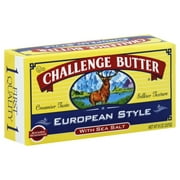 Challenge Salted European Style Butter 1/2 lb Unit (2 - 1/4 lb Sticks)