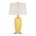 thumbnail image 1 of Halisham Ceramic Table Lamp in Sunshine Yellow, 1 of 1