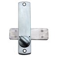 Lockey USA C120AB Surface Mount Slide Bar Lock, Antique Bronze, Keypad