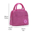 thumbnail image 3 of Sac à Lunch en Toile Durable et Réutilisable pour Pique-Nique Adolescent, 3 of 3