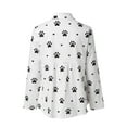 thumbnail image 4 of Ichuanyi Womens Tops, Summer Womens Loose Daisy Printing Long Shirt Cotton Ladies Casual Tops T-Shirt Blouse, 4 of 7