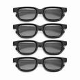 thumbnail image 1 of 4-Pack Polarized 3D Glasses for TV, Cinema, Gaming, and Home Use, 1 of 5