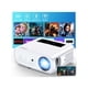 thumbnail image 1 of HAPPRUN Projector, 15000lux 490ANSI Native 1080P WiFi Bluetooth Projector, 300'' Video Projector, Supports 4K & Zoom, 5G Sync, Compatible with HDMI US, 1 of 5