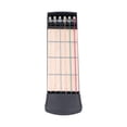 thumbnail image 4 of Guitar Practice Tool, Portable Small Sound Handheld 6 String Lightweight Pocket Guitar  For Beginner For Guitar Lover 4 Fret, 4 of 8