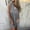Grey, variant on Women's Summer Dress, Sleeveless V Neck Mini Dress, Casual Pocket Dress in Linen Cotton Blend, Relaxed Fit