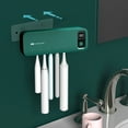 thumbnail image 5 of Electric Toothbrush Holder 5 Slot Wall Mounted Toothbrush Sanitizing Cleaner And Drying Rechargeable For Family Bathroom Use Toothbrush Holders, 5 of 6