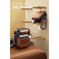 thumbnail image 5 of SUPCASE Unicorn Beetle Royal Series Case Designed for Airpods 1 & 2, Full-Body Rugged Protective Cover Case with Carabiner for Apple Airpods 1st & 2nd (Brown), 5 of 6