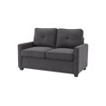 thumbnail image 1 of Meriden Loveseat With Pullout Bed (Twin), Grey, 1 of 7
