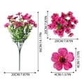 thumbnail image 3 of 2026 For Outdoors For Indoor Outside Silk For Summer Garden Porch Window Vase Home Indoor, 3 of 9
