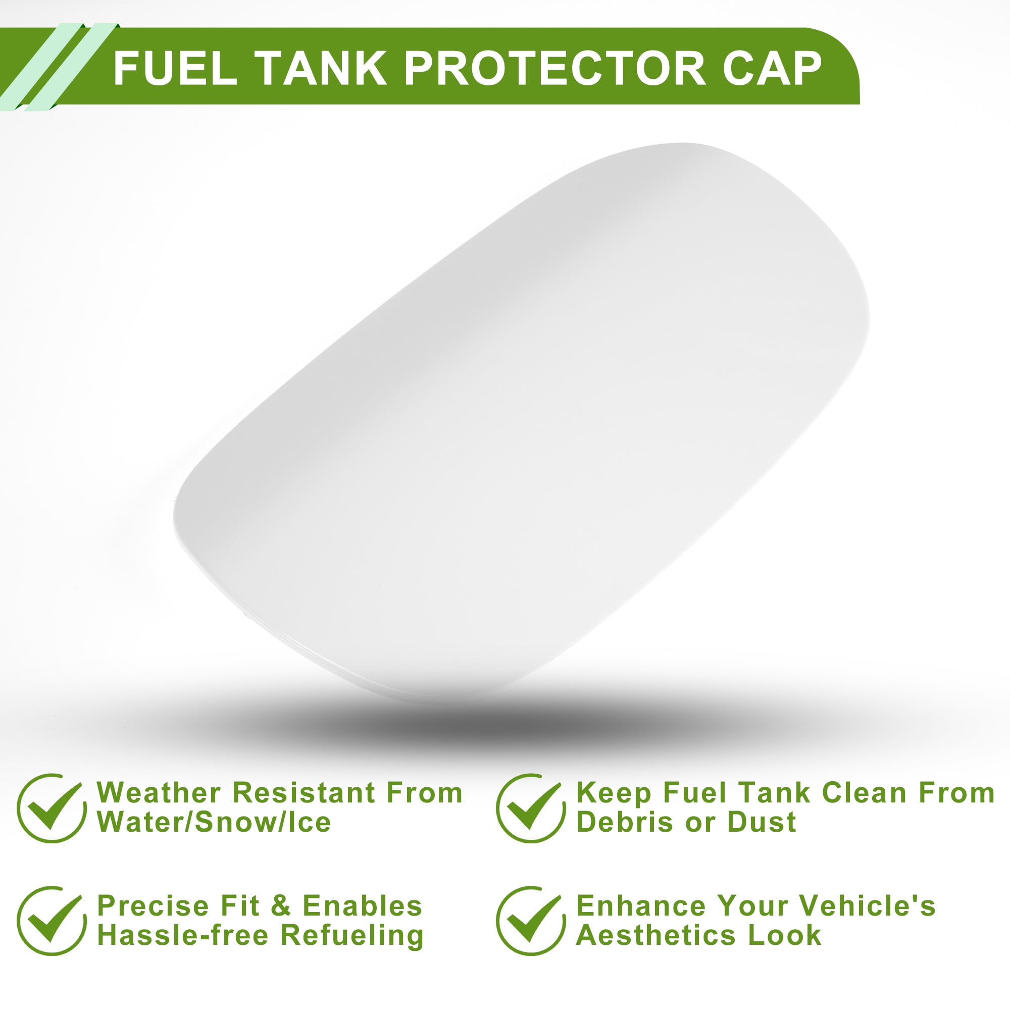 Unique Bargains Fuel Tank Door Cap for Mercedes-Benz C350e 2016-2018 Filler Flap Cover