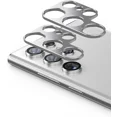 thumbnail image 1 of ZHAOCHENG Pack de 2 protectores de lente de cámara compatibles con Samsung Galaxy S22 Ultra, protector de lente de cámara de metal de aluminio compatible con Samsung Galaxy S22 Ultra (plateado), 1 of 5