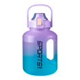 thumbnail image 2 of Large Capacity Sports Water Bottle - 1 Gallon Fitness Water Jug with Handle, Plastic, for Men & Women Gym Workout Hydration, 2 of 6